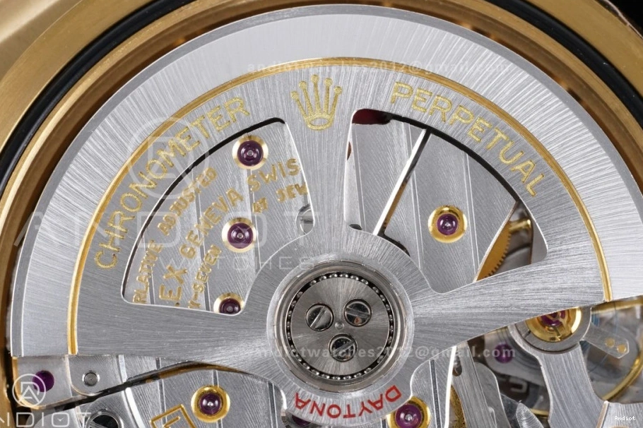 YG 1:1 V2 VSF Oysterflex Edition 126518 Best Dial (Weighted) Black Strap on Daytona VS4131 1205